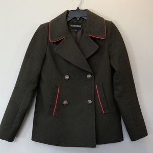 Express Women’s Military Style Coat